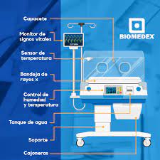Biomedex Partes De Una Incubadora Neonatal El Objetivo Principal De Una Incubadora Neonatal Radica En Mantener Al Recien Nacido En Un Ambiente Termico Neutral Entre Los 36 C Y Los 37 C