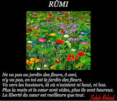 La Pensee Du Jour Ne Va Pas Au Jardin Des Fleurs O Ami Rumi Rumi Good To Know European Architecture