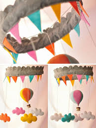 Dream Your Sky Mobile Balloon Mobile Crafts Diy Baby Stuff