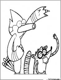 Also you can search for other artwork with our tools. Printabel Blue Jay And Rigby Regular Show Coloring Pages Free Kids Coloring Pages Printable