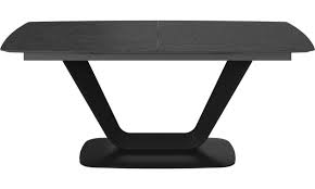 Sanza grey gloss small extending dining table. Modern Designer Dining Tables Boconcept