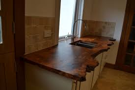 kitchen worktop in scottish elm with