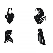 Including transparent png clip art, cartoon, icon, logo, silhouette, watercolors, outlines, etc. Stock Vector Hijab Logo Vector Png And Vector Hijab Logo Vector Logo Vector Art