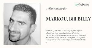 MARKOU, Bill BILLY