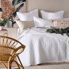 Comforters go on and get ready to revive, rejuvenate and restore your room with a new comforter. Home Republic Vintage Washed Linen Quilted Coverlet Bedroom Adairs