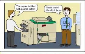 Is There Jam Or Peanut Butter In Your Photocopier Funny Pictures Funny Work Humor