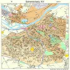 The current population of schenectady, new york is 65,129 based on our projections of the latest us census estimates. Schenectady City Map Schenectady Map Print New York Ny Usa Map Poster City Street Road Map Schenectady Wall Art Prints Art Collectibles Delage Com Br