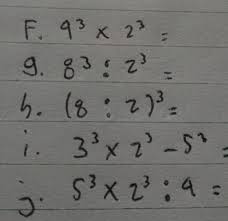 Operasi hitung akar pangkat 3. Tentukan Hasil Operasi Hitung Bilangan Pangkat Tiga Berikut Brainly Co Id