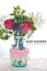 Quick Baby Shower Centerpiece Mad In Crafts