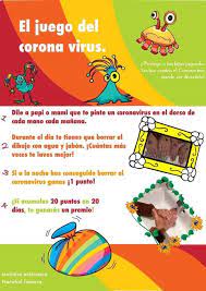 Esta actividad es un poco más complicada pero igualmente divertida que tus niños pueden desarrollar con el tiempo (y con mucha, mucha práctica). Coronavirus Surge El Juego Del Coronavirus Para Prevenir A Las Ninas Y Ninos Marca Claro Mexico