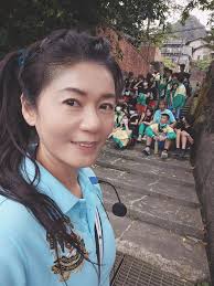 安琪- 很開心加入金瓜石導覽員的行列~ 能為地方做有意義的事情真的很棒... 160位百齡國中校外教學圓滿落幕...  #熱情無處宣洩的我導覽實在太適合了#