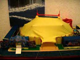 Comment faire pour construire un chapiteau de cirque ? Ma Maquette Du Nouveau Cirque Jean Richard Youtube