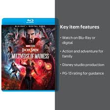 Dr. Strange: Multiverse Of Madness - Blu-Ray with Digital Code - Walmart.com