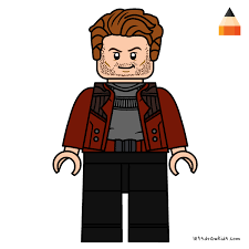 Guardians Of The Galaxy Lego Drawing Lego Minifigures Drawing Guardians Of The Galaxy Starlord Galaxy Drawings Cartoon Drawings Lego