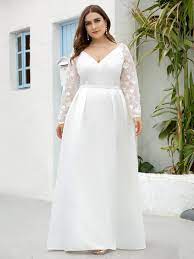 Whatever you're shopping for, we've got it. Plus Size Wedding Dresses With Sleeves Inspiration Jahre Heinz Wedding