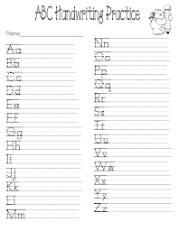 The first step is to trace letters. Handwriting Practice Worksheets For Kindergarten Pdf Preschool Worksheet Gallery