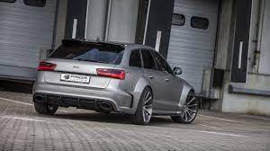 Audi A6 Rs6 Avant Gets Wide Body Kit And Engine Tuning Motor1 Com Audi Rs6 Audi A6 Audi Rs