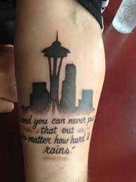 Here are 10 seattle tattoo shops that'll give you the inking of your dreams: Best Seattle Skyline Tattoo Parryz Com
