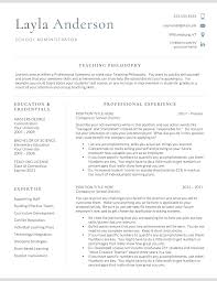 Resume Template For Educators Teacher Resume Template 2 Page Teacher Cv Template Education Resume Teaching Resume Administration Resume Teacher Resume Template Education Resume Teaching Resume