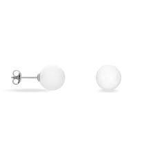 Well you're in luck, because here they come. Boucles D Oreilles Puces Orbe Argent Blanc Ceramique Maofbxw2030 Marc Orian Bijouterie En Ligne