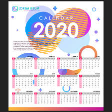 Ample space is available for appointment and notes on the right side. Calendar 2020 Free Vector In Encapsulated Postscript Eps Eps Format Format For Free Download 1 79mb
