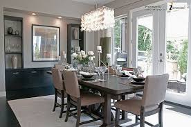 Black And Gray Dining Room Ideas Black Grey Beige Dining Room Idea Chandelier Beige Comedor Diseno De La Sala De Comedor Comedor Minimalista