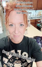 16 Year Celebration at Lori’s Kitchen Store Saturday, September 7