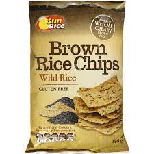 They come in numerous flavors and can also be served up alongside other. Sunrice Brown Rice Chips Wild Rice Gluten Free 156g Woolworths