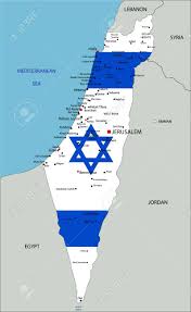Lonely planet photos and videos. Israel Highly Detailed Political Map With National Flag Royalty Free Cliparts Vectors And Stock Illustration Image 122617688
