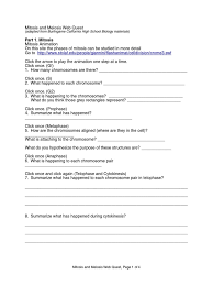 Is mitosis and meiosis the same thing? Mitosis Meiosis Web Quest Meiosis Mitosis
