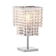 Put light anywhere and never worry about tripping over a cord or hunting for an outlet again. Zuo Falling Stars 16 1 In Chrome Table Lamp 50010 The Home Depot