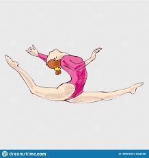 Por joão ricardo — são luís, ma Atleta Artistico Da Ginastica Desenho Da Mao Ilustracao Do Vetor Ilustracao De Gymnastics Movimento 126967635