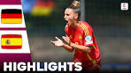 Spain vs Germany | Highlights | U19 Women's European ... - YouTube