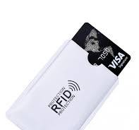 Estuche bloqueador RFID para tarjetas