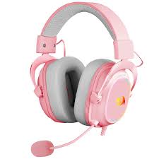 Auricular Gamer Redragon Zeus X Rosa (H510P-RGB)