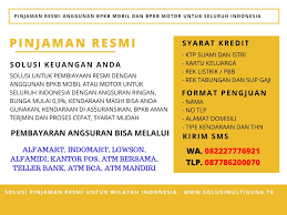 We did not find results for: Gadai Resmi Anggunan Bpkb Mnc Gadai Resmi Mnc Finance