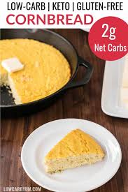 This Low Carb Cornbread Is Made With Baby Corn Which Is High In Fiber So Net Carbs Are Kept Low It S A Delicio In 2020 Keto Recipes Easy Low Carb Keto