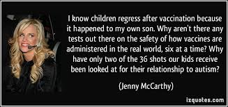 Jenny Mccarthy Vaccine Quotes. QuotesGram via Relatably.com