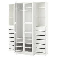 Pax Wardrobe White Tyssedal Glass 78 3 4x23 5 8x93 1 8 Ikea 34x23 58x93 Glass Ikea Pax In 2020 Pax Kleiderschrank Kleiderschrank Weiss Ikea Kleiderschrank