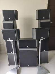 Jbl Es Series 7 1 Home Theatre System With Harman Kardon Avr Audio Soundbars Speakers Amplifiers On Carousell