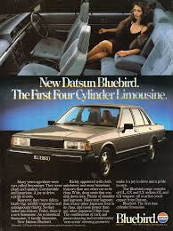 1981 datsun bluebird 4 cylinder sedan aussie original magazine advertisement datsun car datsun bluebird datsun