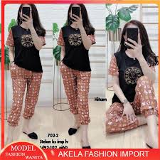 Modis with its core offerings of. Setelan Kaon Premium Import Baju Kaos Oblong Lv Celana Modis Fashion Wanita Setelan Kaos Murah 702 2 Shopee Indonesia