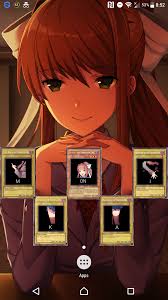 Monika is already a princess! I See Your Wallpaper With Without Apps I Raise You Monika The Forbidden One Ddlc