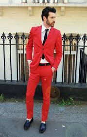 My Husband Would Wear The Red Out Of This Suit Prom For Guys Style Red Suit