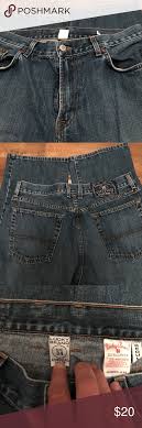 Lucky Brand Jeans Size 34 Straight Leg Lucky Jeans