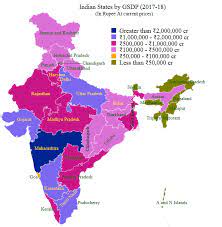 This video shows top 20 indian states by gdp per capita at current prices from 1980 until 2019, this video also included union territories along with states. Gdp Growth Rate Of Indian States 2018 19 Rating Walls