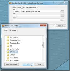Once the correct password is . Lock A Folder Is The Simplest Way To Password Protect Your Folders