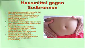 Hausmittel Gegen Sodbrennen Welche Hausmittel Bei Sodbrennen Helfen Youtube