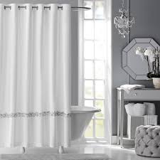 Luxury shower curtains remain one of the most overlooked décor accessories in the house. Shiny Pink Fabric Shower Curtain Liner Hotel With Hooks Waterproof 72x72 Inch Garden Curtains Shower Curtains