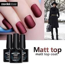 Cute montain matt nail art. Modelones 10ml Matt Matte Top Coat Nail Gel Polish Nail Art Tips Finish Top Gel Long Lasting Gel Polish Lacquer Matt Top Gel Buy Cheap In An Online Store With Delivery